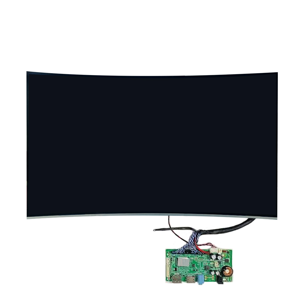 Engineering and Optical Principles Behind Curved Commercial LCD Modules in Gaming Equipment