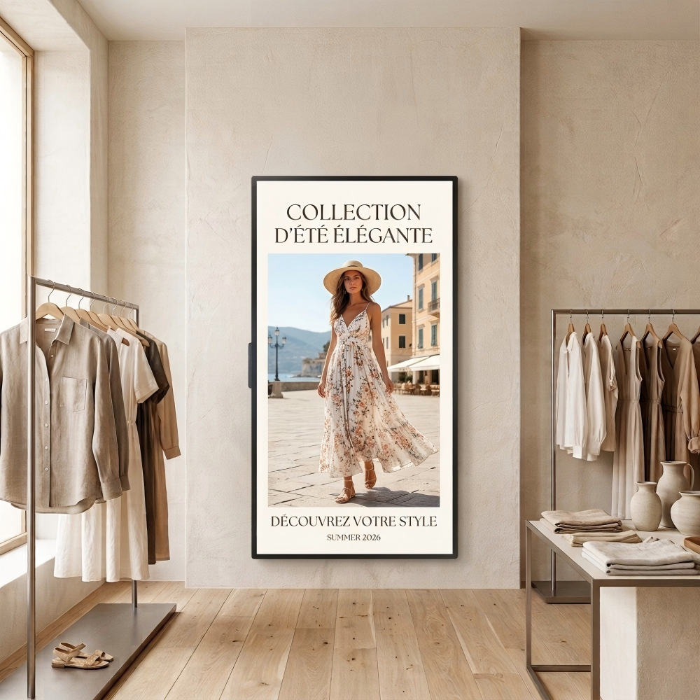 How Bright Should an LCD Display Be for Retail Window Advertising?