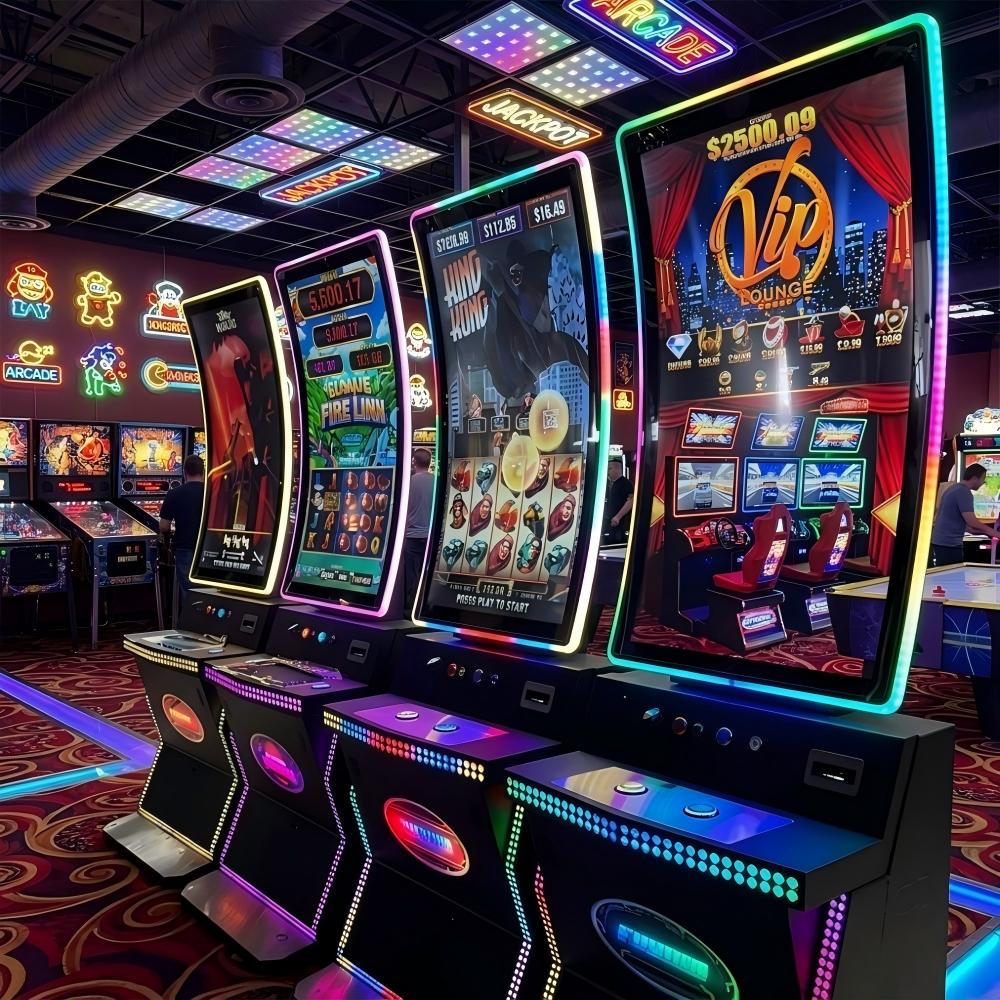 How Are Curved LCD Modules Integrated into Arcade Cabinets?