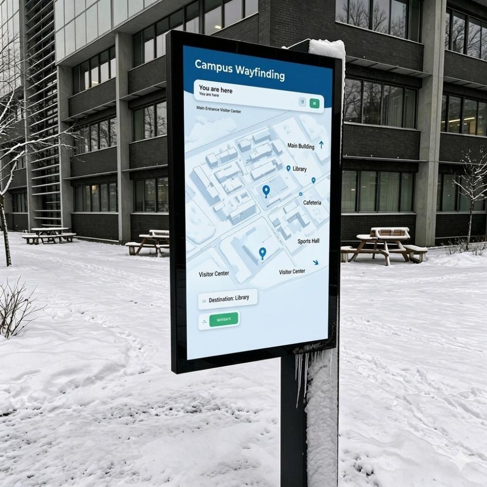 How Can the Issue of Outdoor Digital Signage Dimming Under Direct Sunlight Be Resolved?