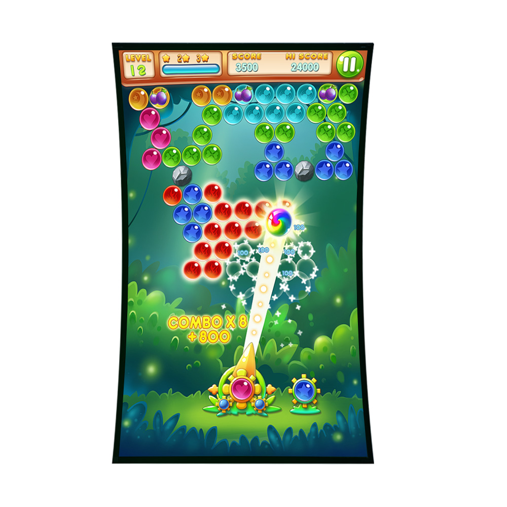 49 inch 3840x2160 C Shape Curved LCD Module