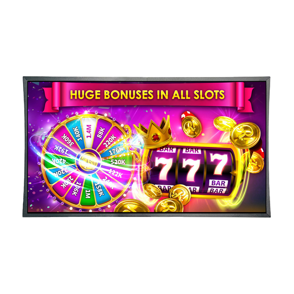 32-Inch C-Shape Curved LCD Module for Gaming Machines and Slot Cabinets