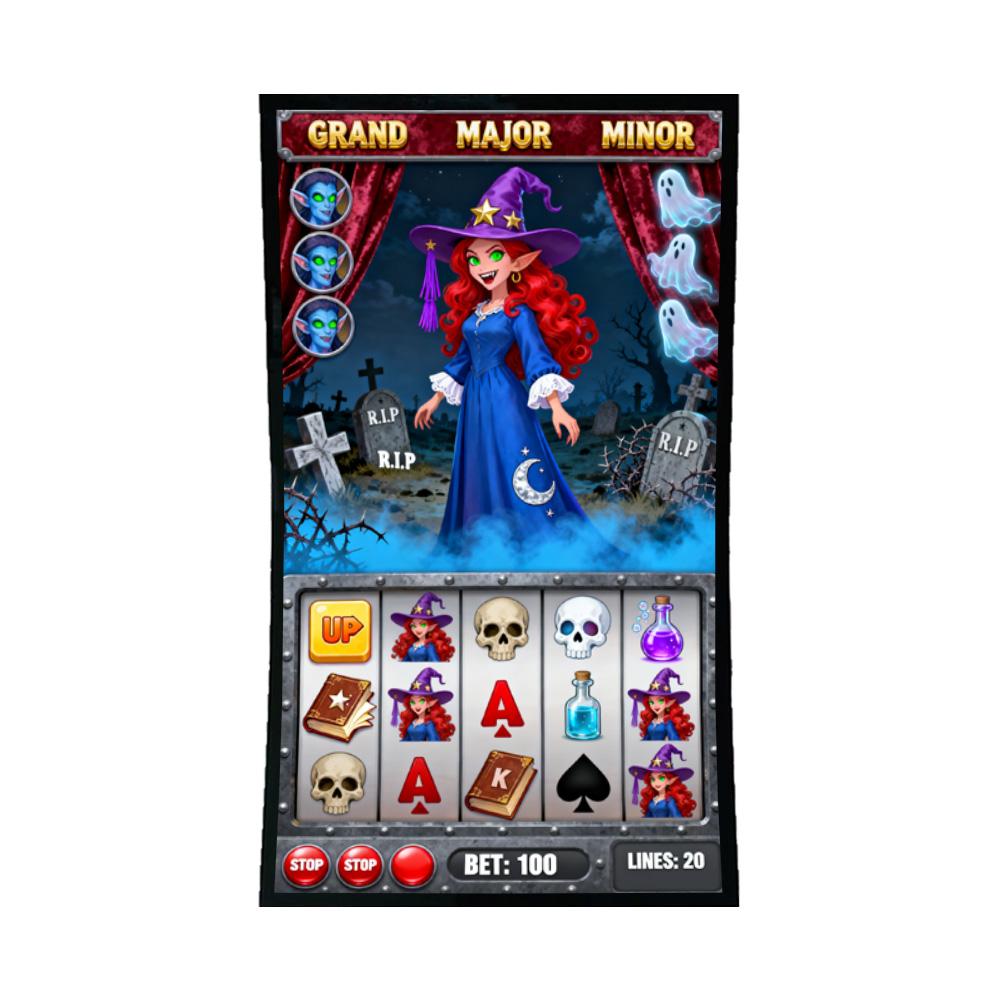 43-Inch Curved LCD Module for Arcade & Slot Machines