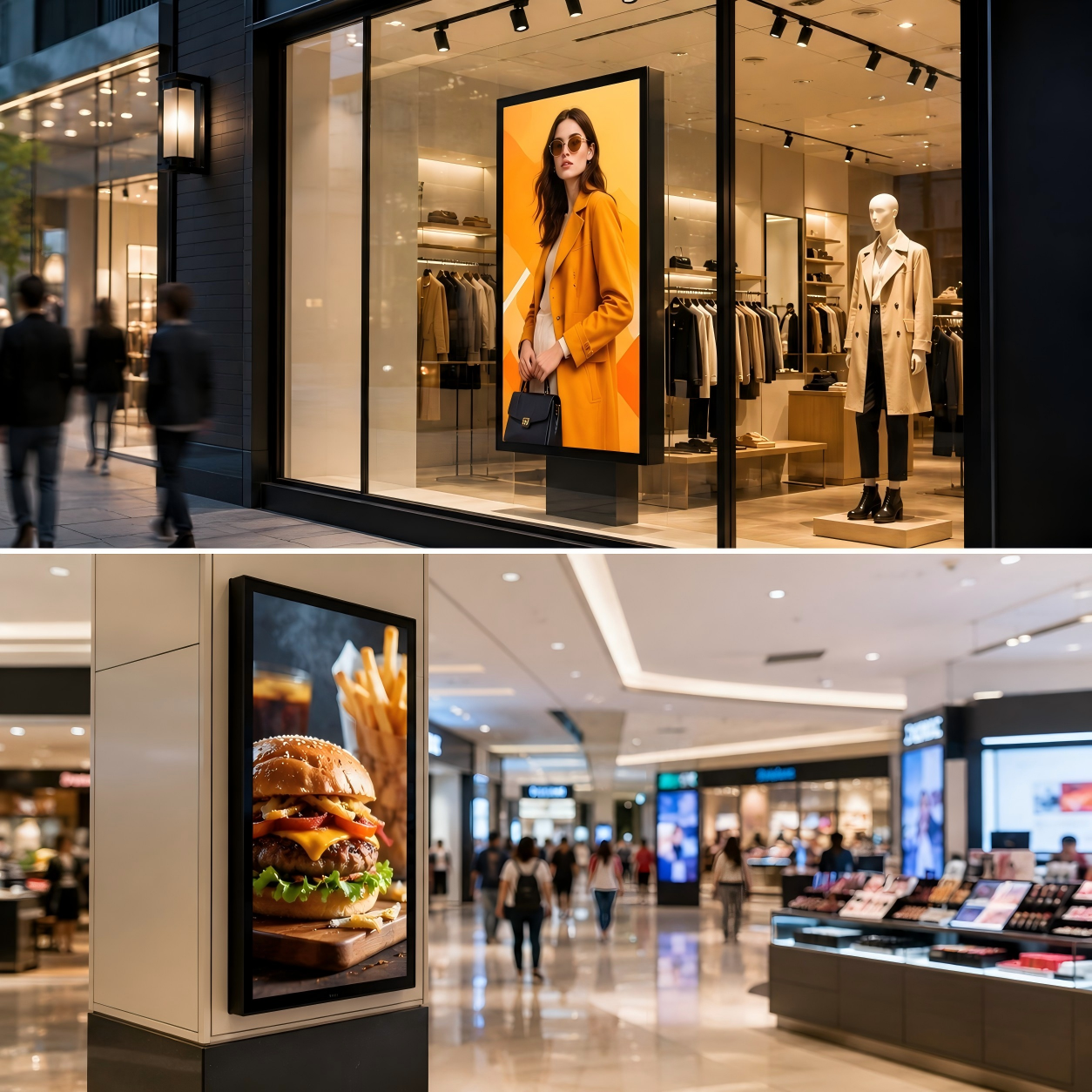 What Is the Difference Between Window Displays and Indoor Advertising Displays?