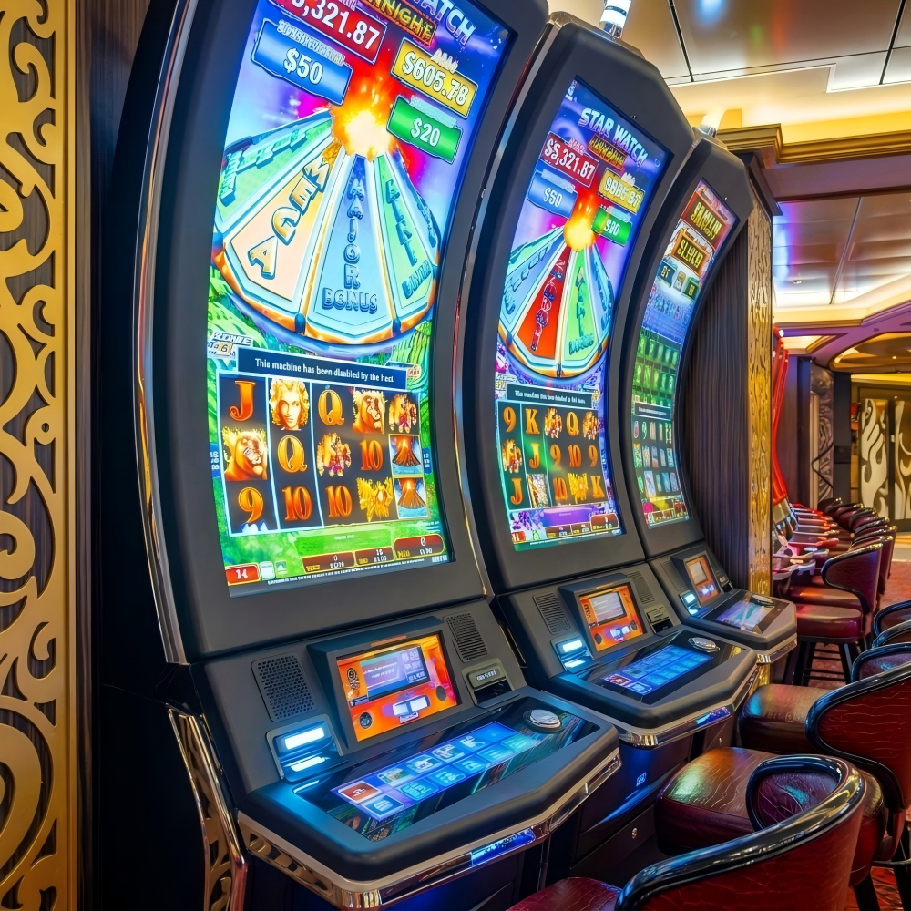What are the design challenges of custom curved LCD displays for immersive gaming cabinets?