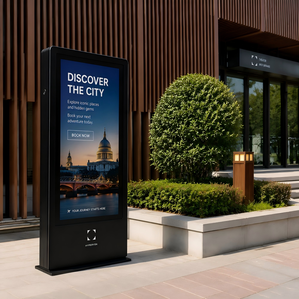 How Outdoor Advertising Displays Stay Visible in Sunlight?