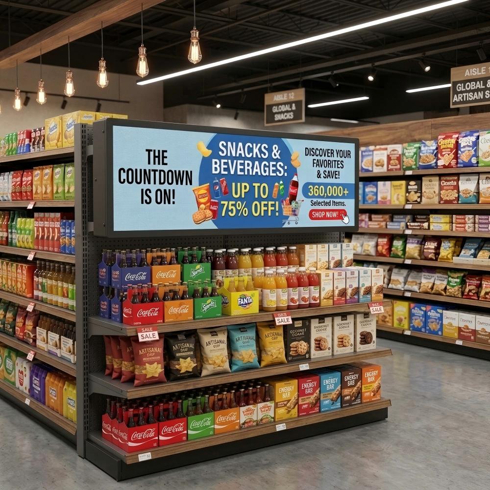 Why Do Smart Shelf-Edge LCD Displays Need Rugged Mechanical Enclosures in High-Traffic Retail?
