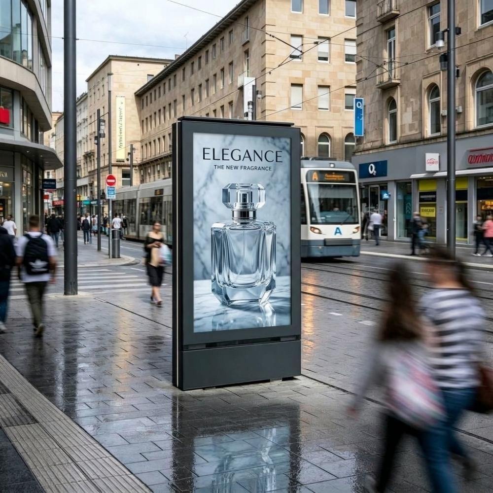 How Do Outdoor Advertising Displays Operate Reliably in Extreme Temperatures?